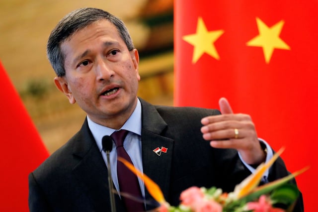 Singapore’s Foreign Minister Vivian Balakrishnan says that Israel’s military response in Gaza has gone “too far”. Photo: AP