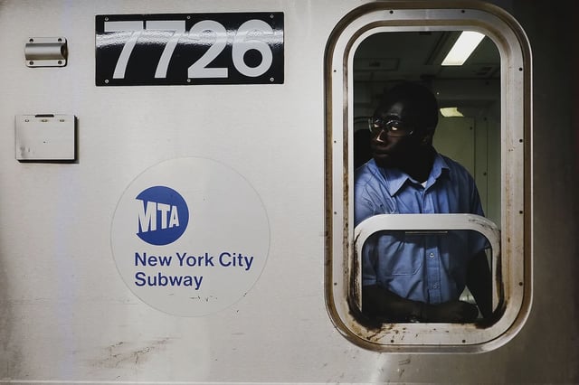 The transit workers' union released a gruesome photo showing a bloody, long gash in the conductor's neck.