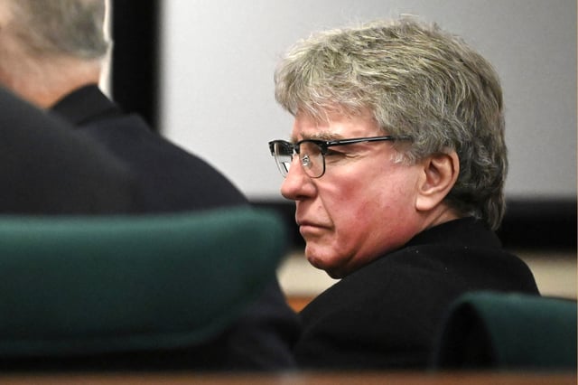 Kevin Monahan at the Washington County Courthouse in Fort Edward, N.Y. , on Jan. 23, 2024.  