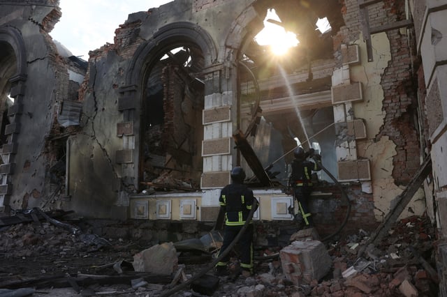 Destruction in Ukraine