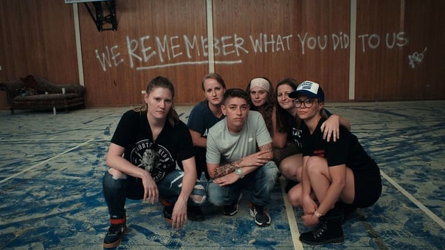 The Academy at Ivy Ridge survivors in "The Program: Cons, Cults and Kidnapping."