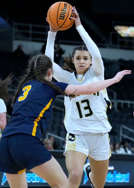 Div 1 Girls Basketball Championship with the the North Kingstown Skippers vs the Barrington Eagles at the AMP on March 6, 2024.