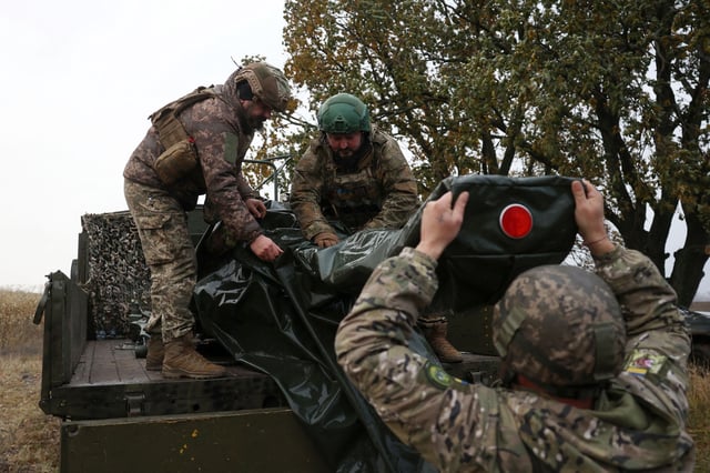 Ukrainian troops