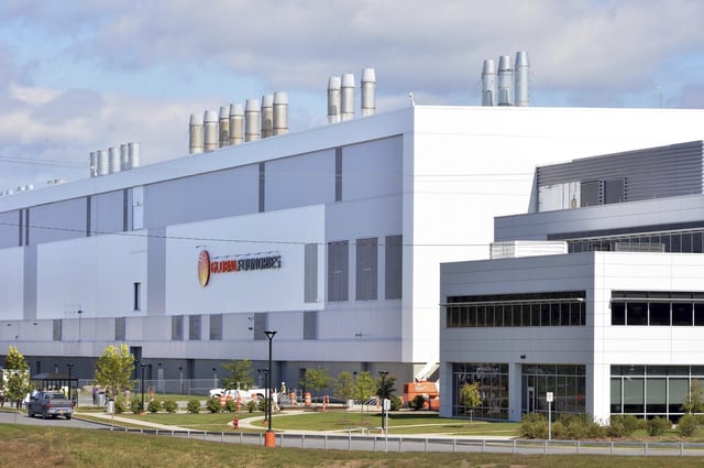 The Globalfoundries campus is seen in Malta, New York, in September 2014. Photo: The Albany Times Union via AP