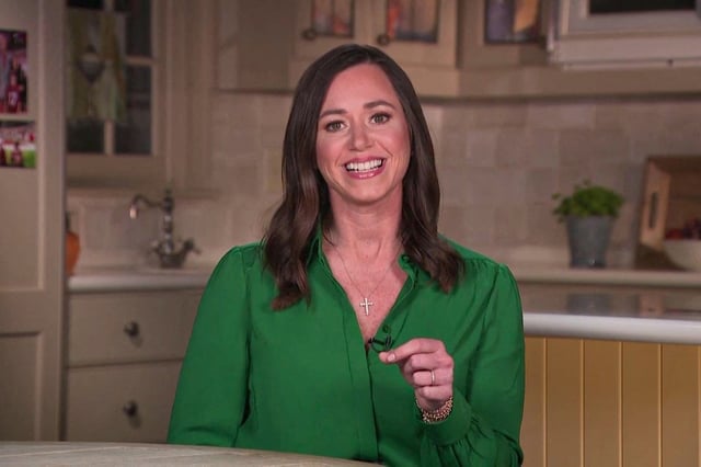 Screen grab of Senator Katie Britt, R-Ala, responding to US President Joe Biden's State of the Union address on March 7, 2024.