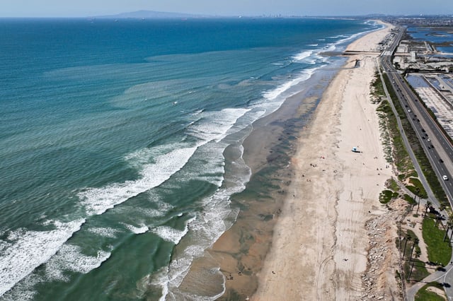Huntington Beach on March 8, 2024 in Calif.