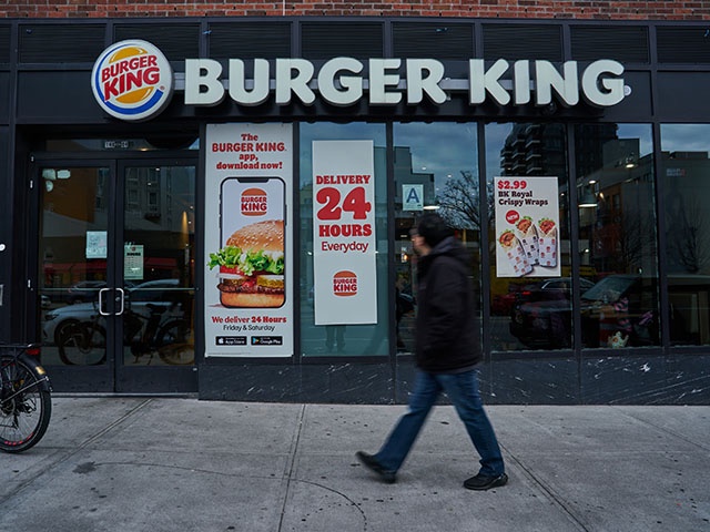 A Burger King fast food restaurant in the Queens borough of New York, US, on Sunday, Feb. 11, 2024. Restaurant Brands International Inc. is scheduled to release earnings figures on February 13. Photographer: Bing Guan/Bloomberg via Getty Images