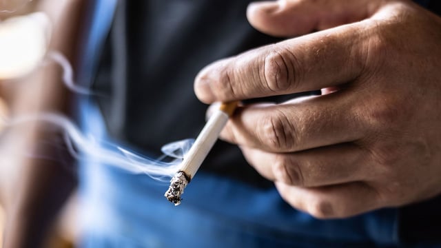 Rather than help weight loss, the study suggests smoking leads to more abdominal fat.