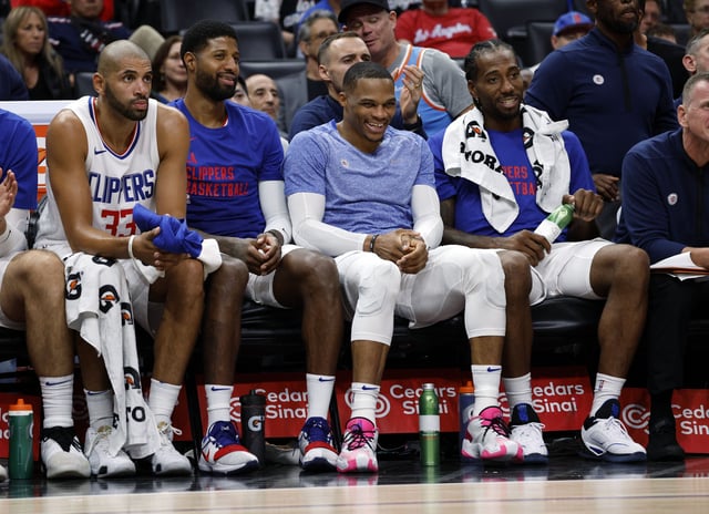 Paul George Russell Westbrook Kawhi Leonard