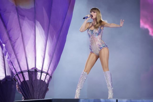 Taylor Swift performs at the National Stadium in Singapore earlier this month. Her world tour made its only stop in Southeast Asia in the city. Photo: Getty Images