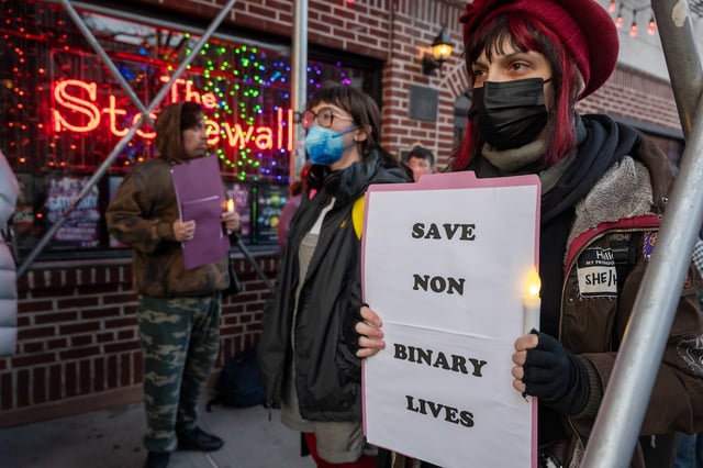 Nex Benedict New York Vigil