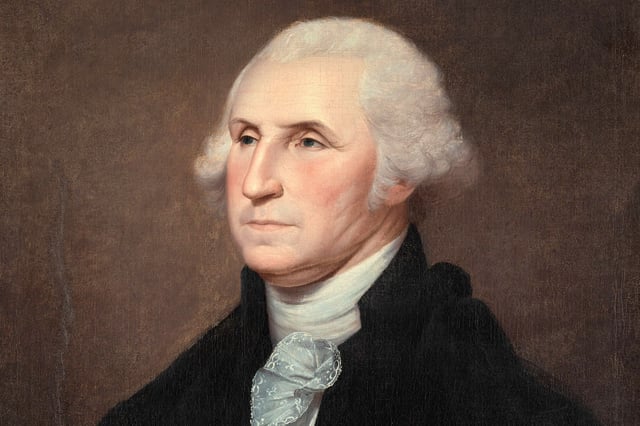 George Washington, 22 February 1732-14 December 1799, from 1789 to 1797 the first President of the United States of America, Rembrandt Peale (1778-1860), Historic, digitally restored reproduction of a historic original. (Photo by: Bildagentur-online/Universal Images Group via Getty Images)