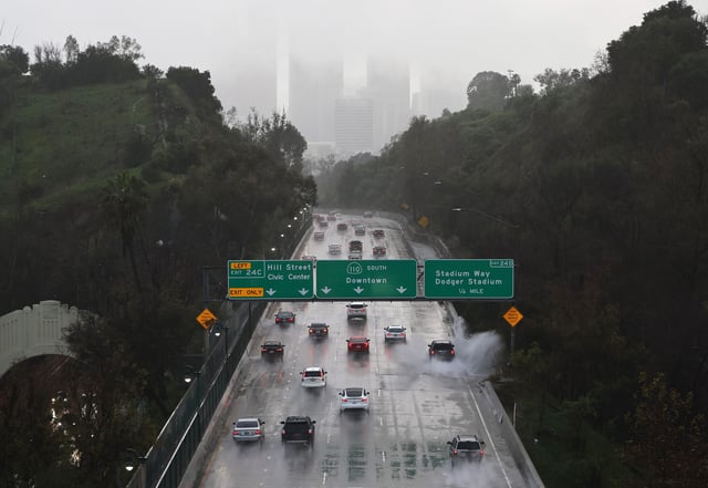 Forecast Shows Rain Arrival in California