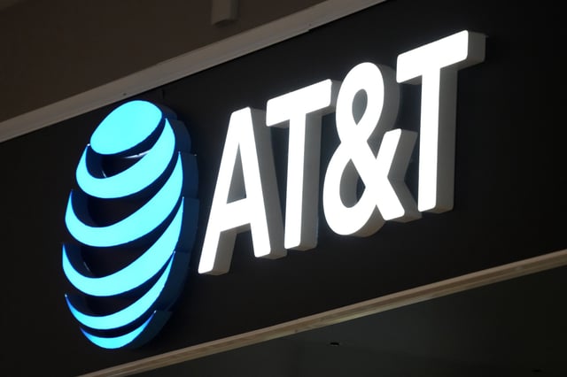 An AT&T sign is seen at a store in Pittsburgh, Monday, Jan. 30, 2023. AT&T said, Saturday, March 30, 2024, it has begun notifying millions of customers about the theft of personal data recently discovered online. (AP Photo/Gene J. Puskar, File)