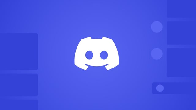 Discordlogo on blue background