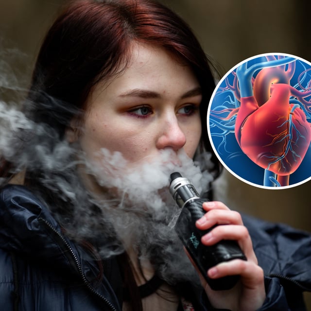 Vaping may increase our risk of heart failure, a new large study suggests.
