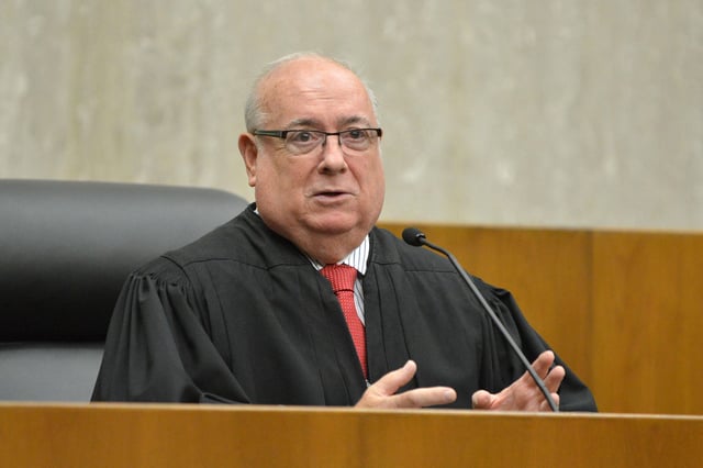 This 2013 photo shows US District Judge Royce Lamberth in Washington, DC.