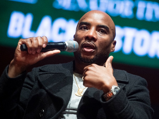 UNITED STATES - FEBRUARY 10: Charlamagne tha God, co-host of the Breakfast Club, conducts a discussion on “the diversity of thought in the black community,” in the Capitol Visitor Center during Black History Month on Monday, February 10, 2020. (Photo By Tom Williams/CQ Roll Call)