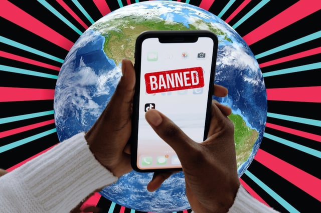 Here's a list of countries have a TikTok ban and why