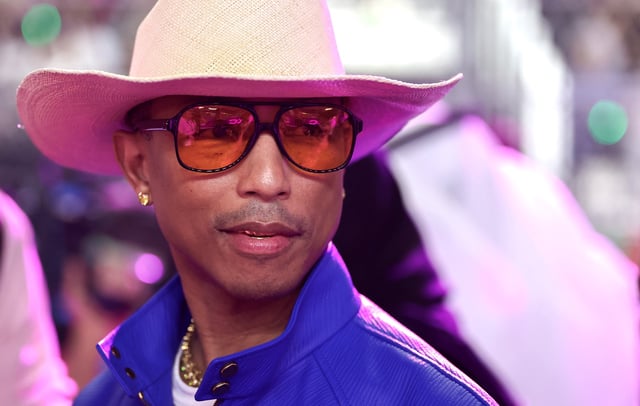 Pharell Williams - CREDIT: Qian Jun/MB Media/Getty Images