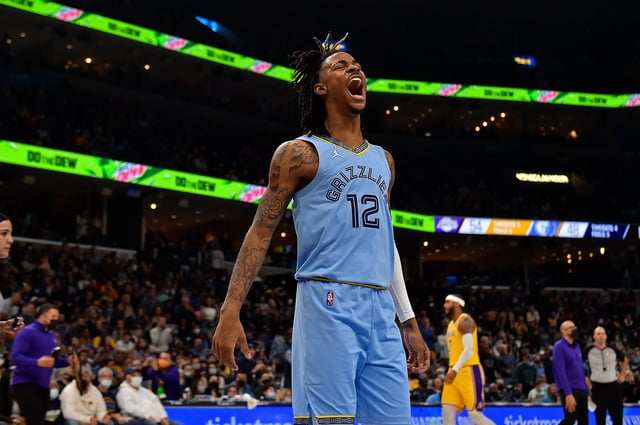 Ja Morant Memphis Grizzlies