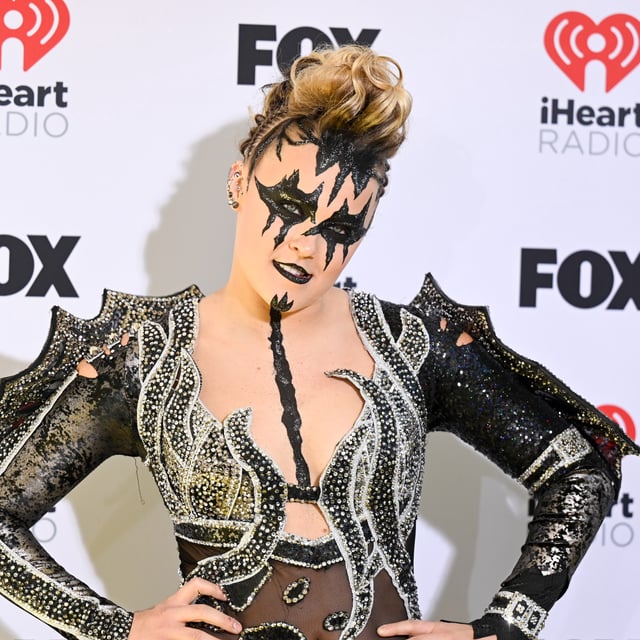 JoJo Siwa at the 2024 iHeartRadio Music Awards held at the Dolby Theatre on April 1, 2024 in Los Angeles, California. According to fans, Siwa's viral hit 'Karma' was actually recorded by Miley Cyrus first.