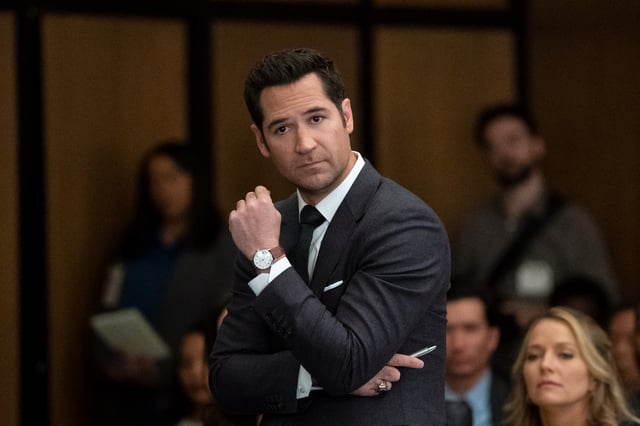 Manuel Garcia-Rulfo stars as Mickey Haller in The Lincoln Lawyer Season 2.