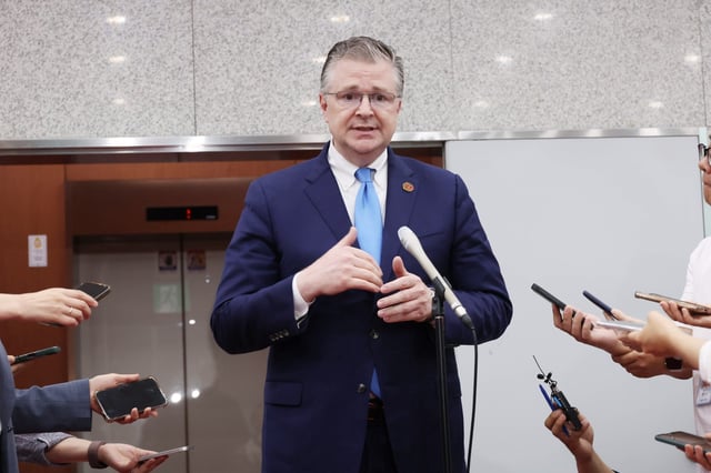 Daniel Kritenbrink, the US assistant secretary of state for East Asian and Pacific affairs. Photo: EPA-EFE