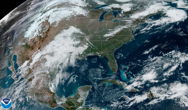 Fourteen million people are at risk from Texas to Nebraska for storms producing baseball-size hail and a few tornadoes, forecast to go into the evening and last overnight.