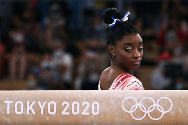 Biles has spoken out about the huge pressure she felt while competing at the Games.