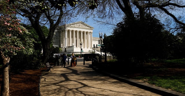 A forthcoming Supreme Court ruling could affect hundreds of the people who were in the Capitol during the Jan. 6, 2021, riot. At the center of a legal challenge is the applicability of a federal statute. (Photo: Julia Nikhinson/AFP/Getty Images)