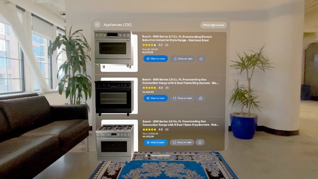 Uh-oh, buying expensive stuff just got a whole lot easier with Best Buy's new app for Vision Pro.