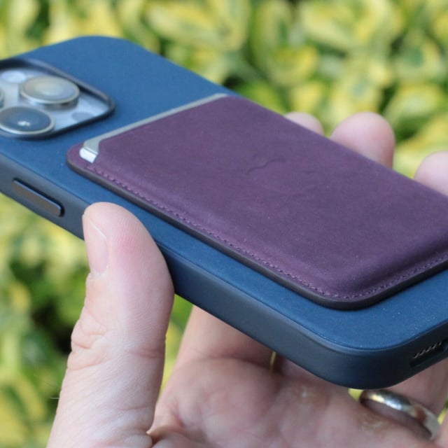Apple's FineWoven cases and wallets (pictured) might be a thing of the past. 