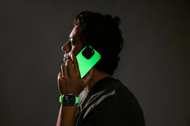 You will see this guy and his Nomad Glow accessories coming, even in the dark.