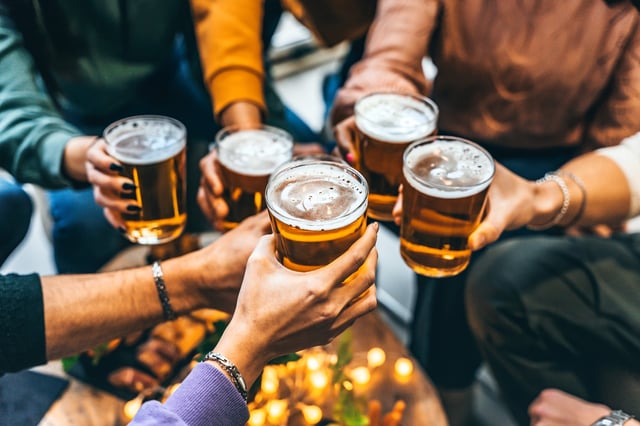 alcohol stock