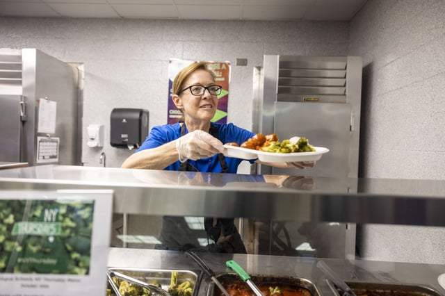 School cafeteria