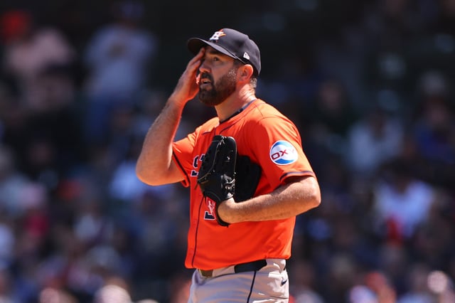 Houston Astros pitcher Justin Verlander