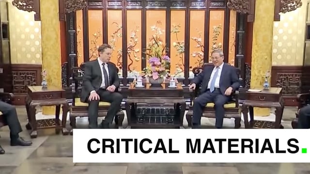 Elon Musk Goes To China, Brings Home A Win For Tesla's Full Self-Driving: Critical Materials