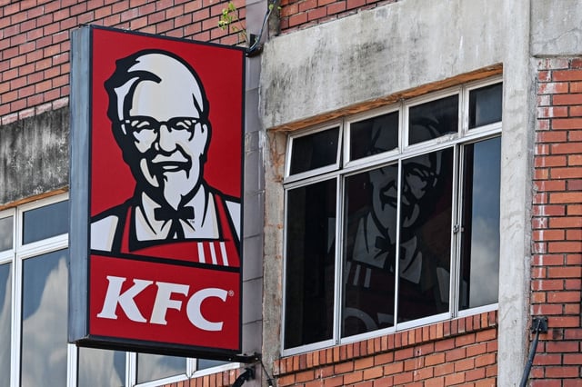 A KFC restaurant in Malaysia, where the fried chicken chain has been the subject of Pro-Palestinian protests, on April 30, 2024. 