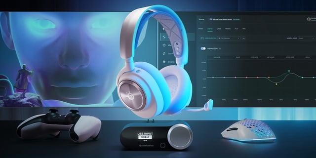 SteelSeries Launches Sleek White and Silver Version of its Popular Arctis Nova Pro Wireless Headphones