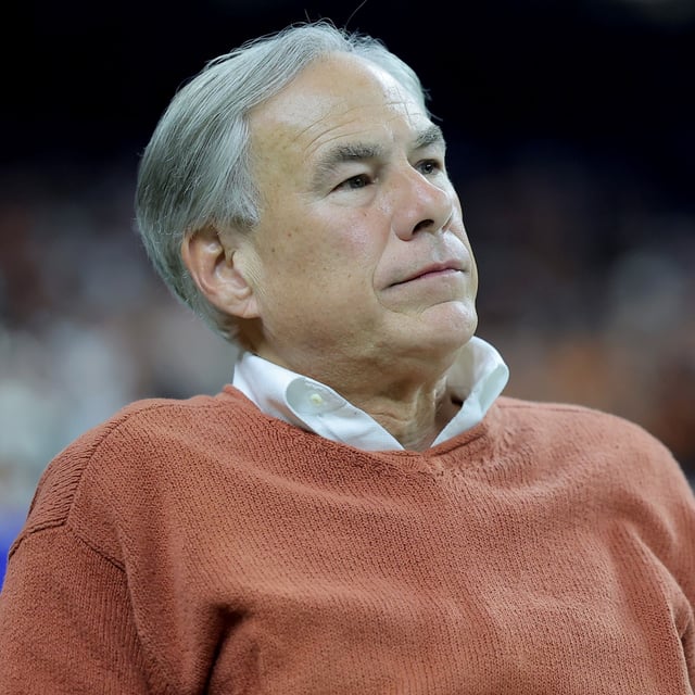 Governor of Texas, Greg Abbott, is seen in attendance during the CFP Semifinal Allstate Sugar Bowl between the Texas Longhorns and the Washington Huskies at Caesars Superdome on January 01, 2024 in New Orleans, Louisiana. On April 30, 2024, Abbott received a legal win from the U.S. Supreme Court in his fight over age verification for pornographic websites.