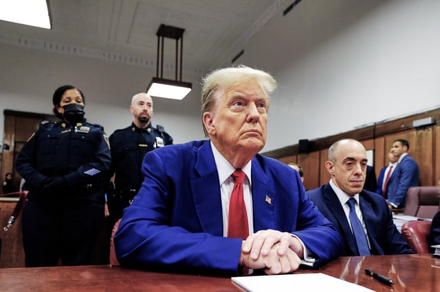 Trump Courtroom Eric Paxton