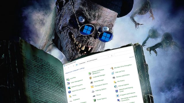 The Crypt Keeper introduces Windows 11's control panel