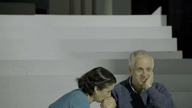 This image provided by MTV Documentary Films shows Augusto Gongora, right, and Paulina Urrutia in a scene from "The Eternal Memory." (MTV Documentary Films via AP)