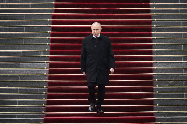Vladimir Putin in Moscow May 2024