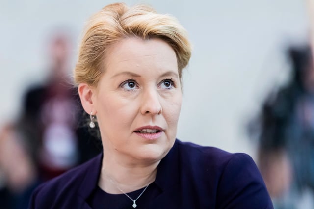 Berlin senator Franziska Giffey was attacked at a local library.
