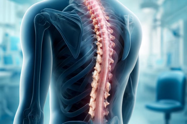 Spinal Cord Art Concept