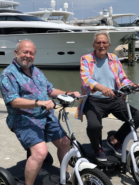 Lonnie Billard, right, and his husband Richard Donham.