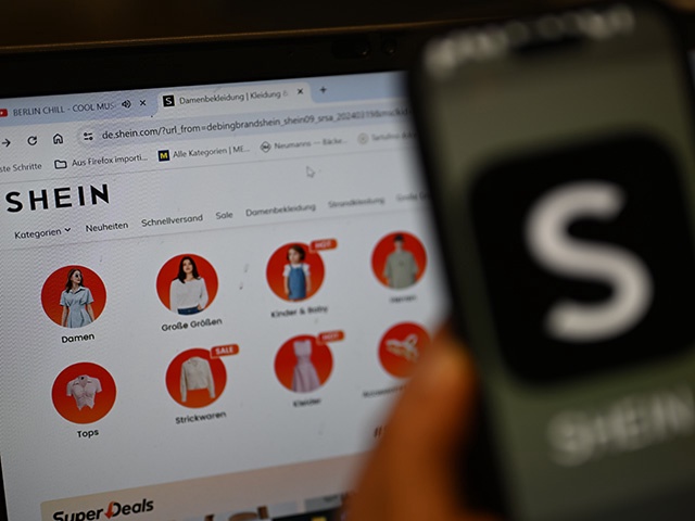 The website of the Chinese online retailer Shein can be seen on a laptop. Photo: Monika Skolimowska/dpa/ (Photo by Monika Skolimowska/picture alliance via Getty Images)