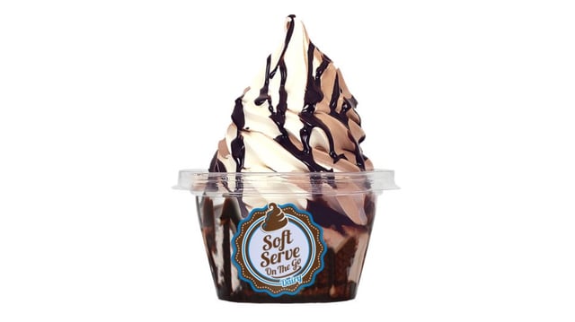Soft Serve on the Go cup